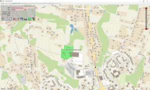 Detailní zobrazení zóny na mapách Google